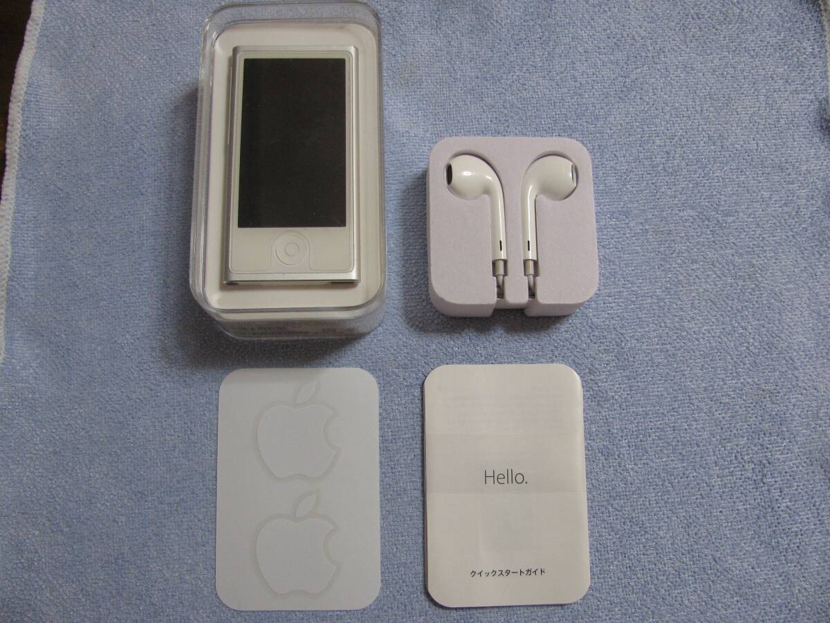 i pod nano 第7世代 白 A1446 16GB Apple アップル iPod nano 第7世代 A1446 16GB White & Silver