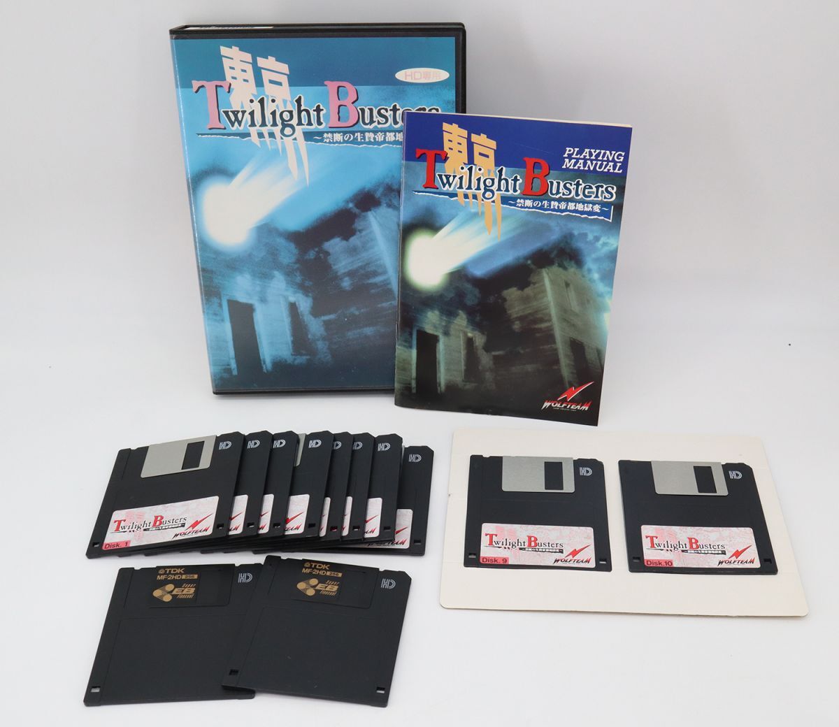 PC98用ソフト 東京トワイライトバスターズ 3.5インチ PC98用ソフト 東京トワイライトバスターズ 3.5インチ I7105 PC98