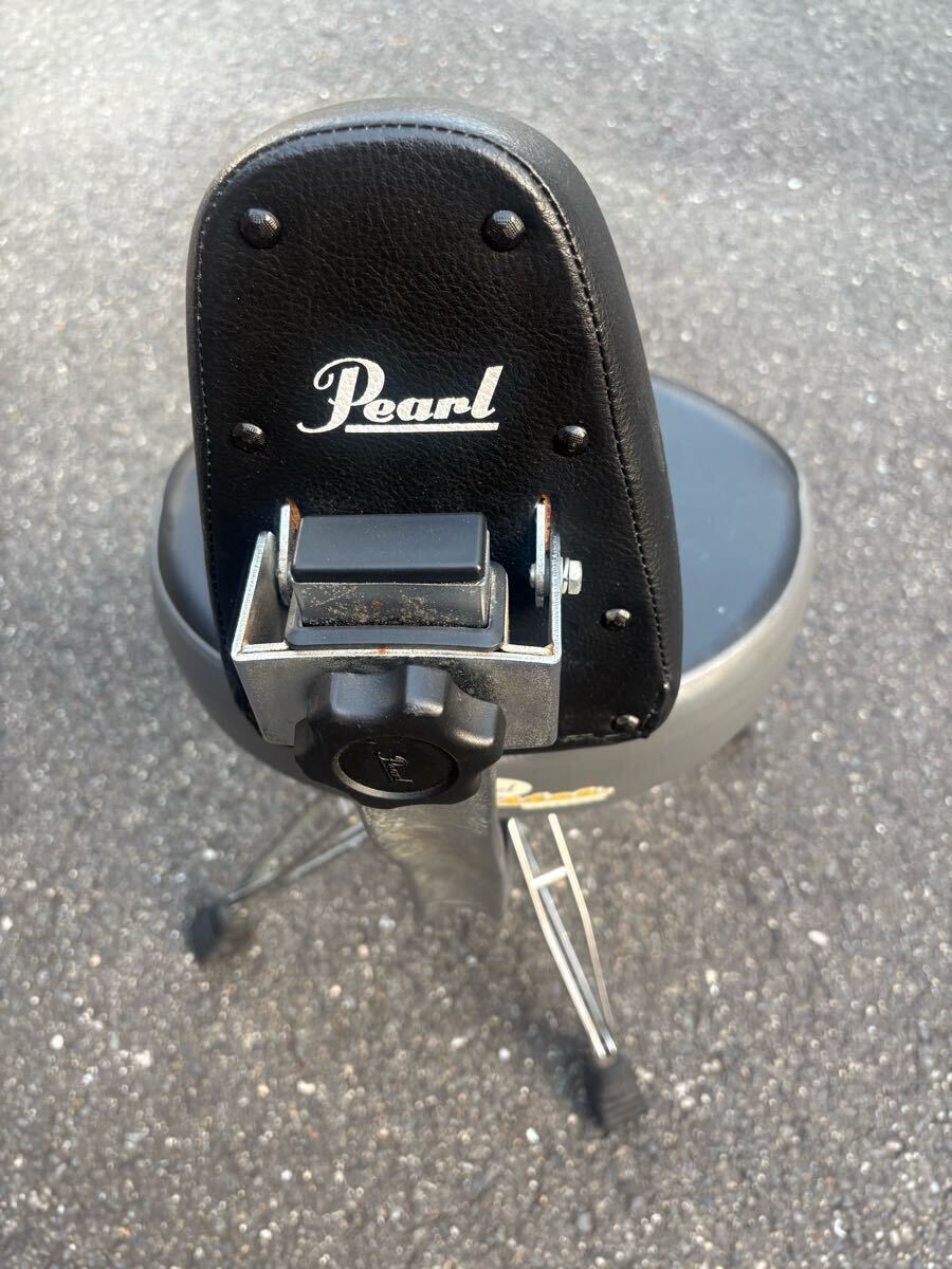 送料無料！Pearl Roadster ドラムスローン D-2000 &背もたれ