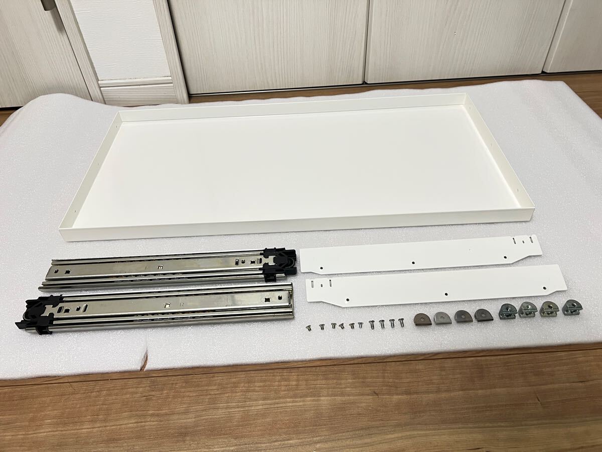 USM ハラー エクステンショントレー 引き出しトレー(ピュアホワイト)I_画像1