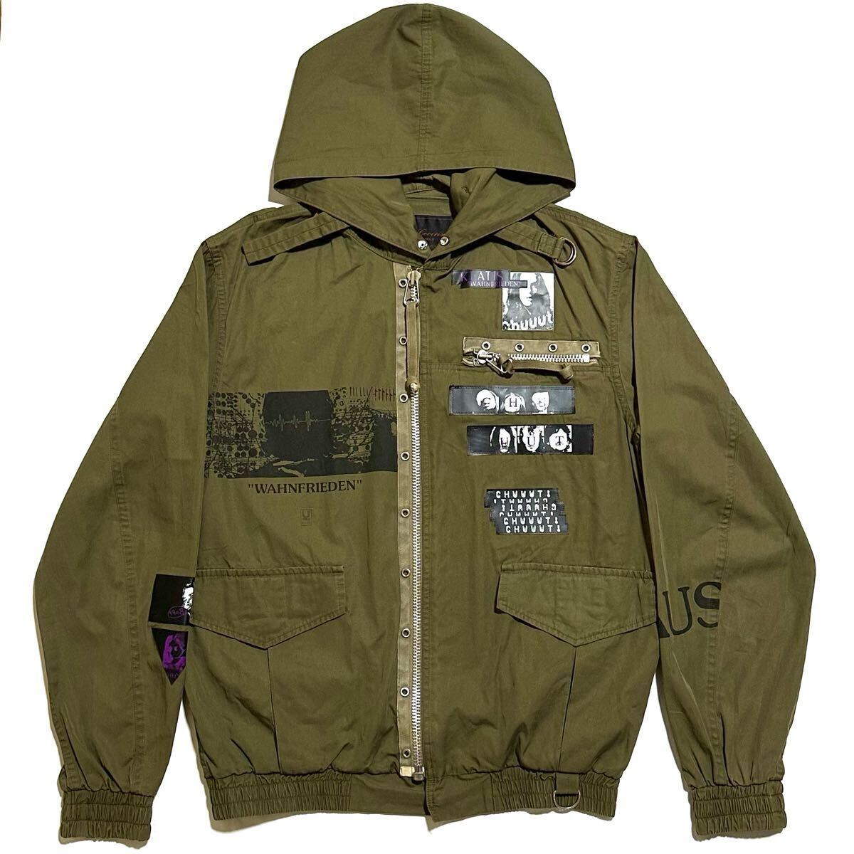 undercover T期 M51 カットソー ブルゾン Tシャツ カモ柄 undercover T期 M51 カットソー ブルゾン Tシャツ カモ柄