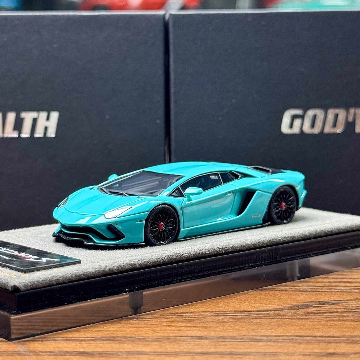 GOD'WEALTH 1/64 ランボルギーニ アヴェンタドールS_画像1