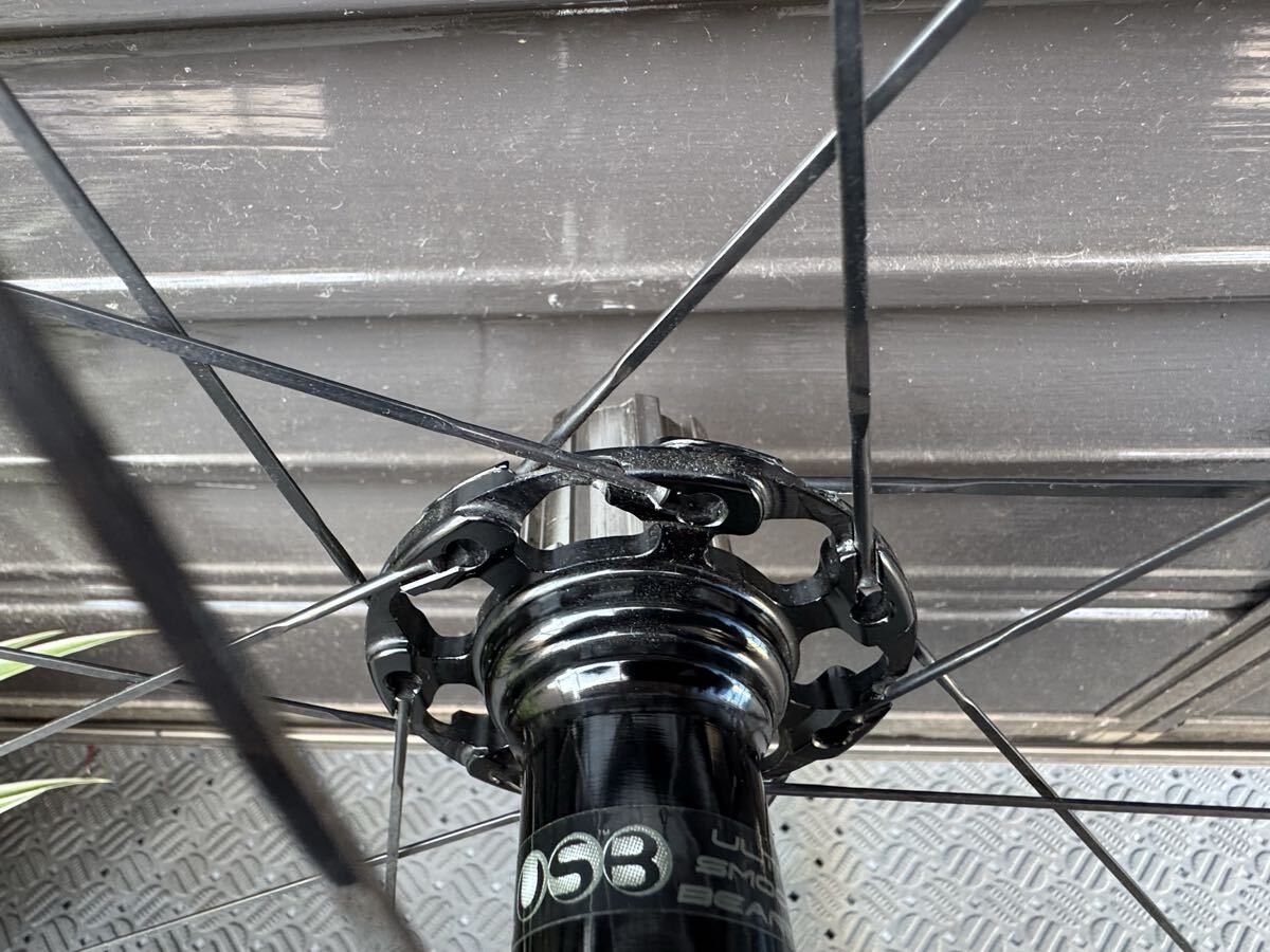 *中古*手渡し歓迎*campagnolo/カンパニョーロ*BORA ONE50 AC3*ボーラワン*チューブラー*カンパフリー*タイヤ付*cult換装済*_画像8