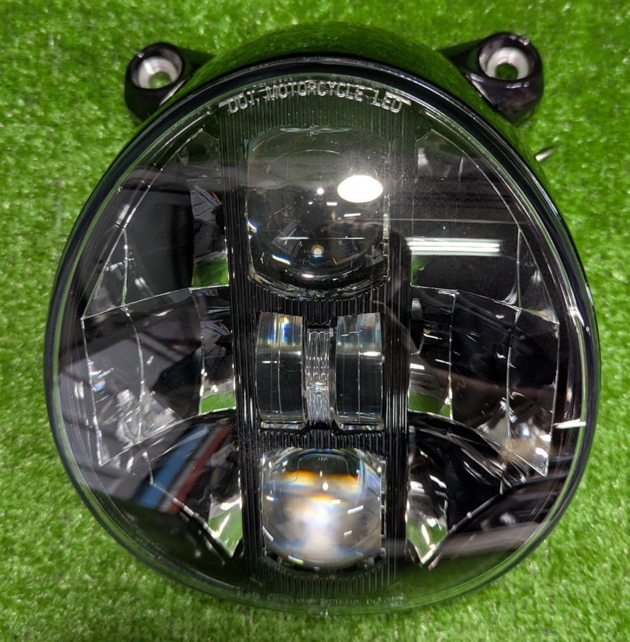 ハーレー ソフテイル ブレイクアウト 純正 LEDヘッドライト ブラック 67700344A FXSB/FXBRS 中古