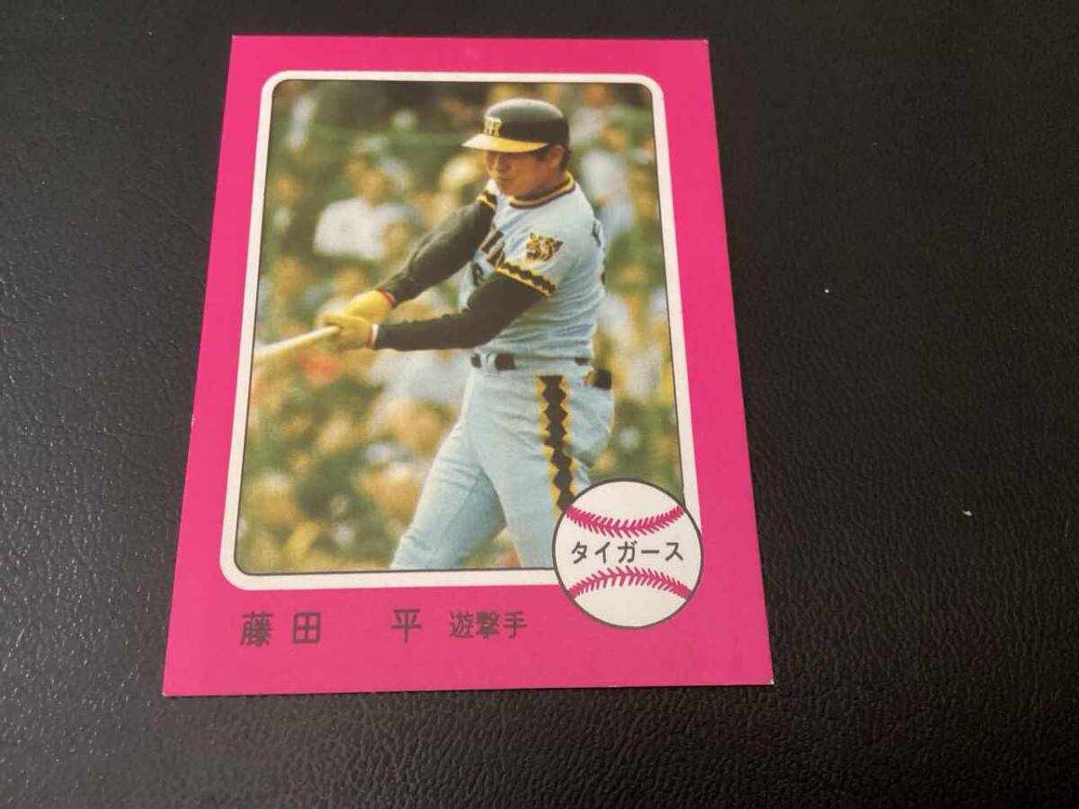  хорошая вещь Calbee 76 год глициния рисовое поле ( Hanshin )No.351 Professional Baseball карта 