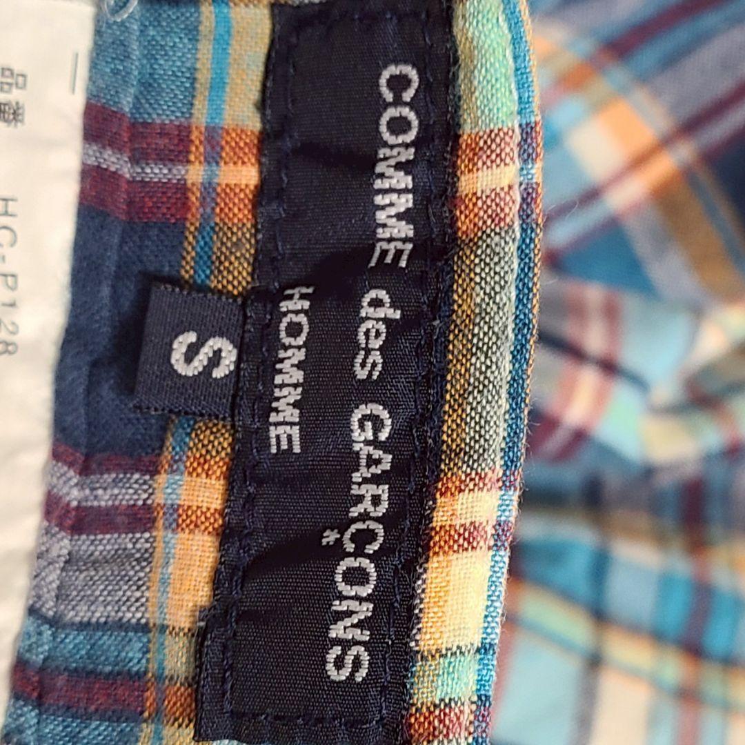 コムデギャルソンオムドゥチェック柄 ショートパンツ S コムデギャルソンオム チェック ショートパンツ ハーフパンツ