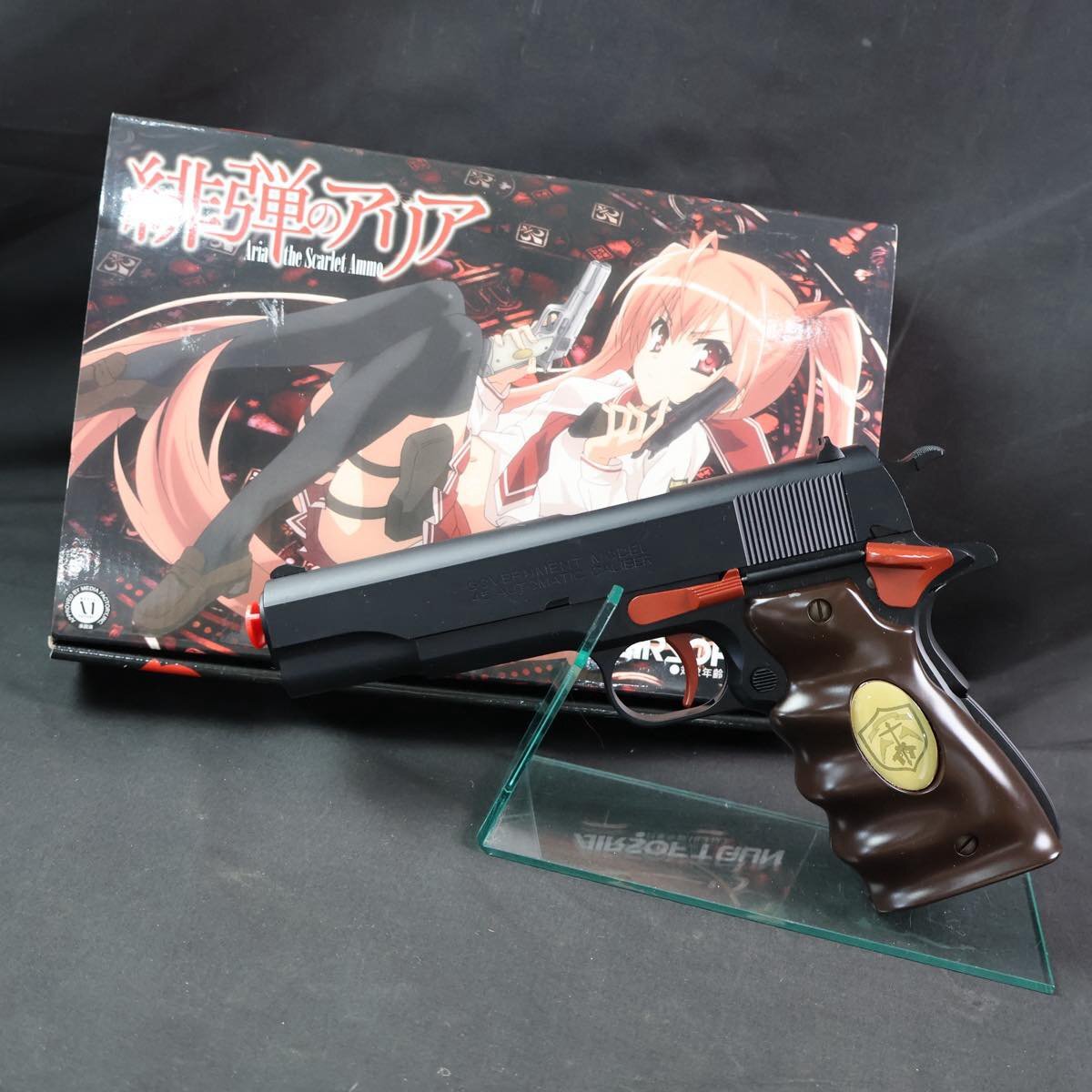WESTERN ARMS ガスガン WESTERN ARMS 緋弾のアリア ブラック ガバメント ガスガン #S