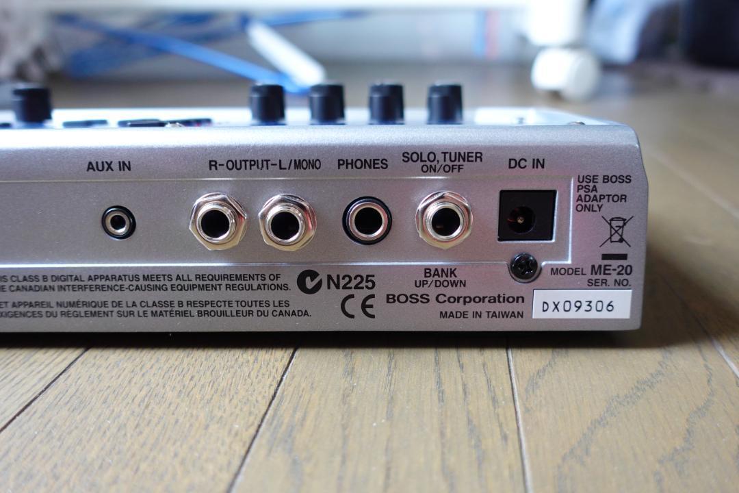 BOSS ME-20 (純正ACアダプターPSA-100S付属) (中古良品) BOSS ME-20 (純正ACアダプターPSA-100S付属) (中古良品