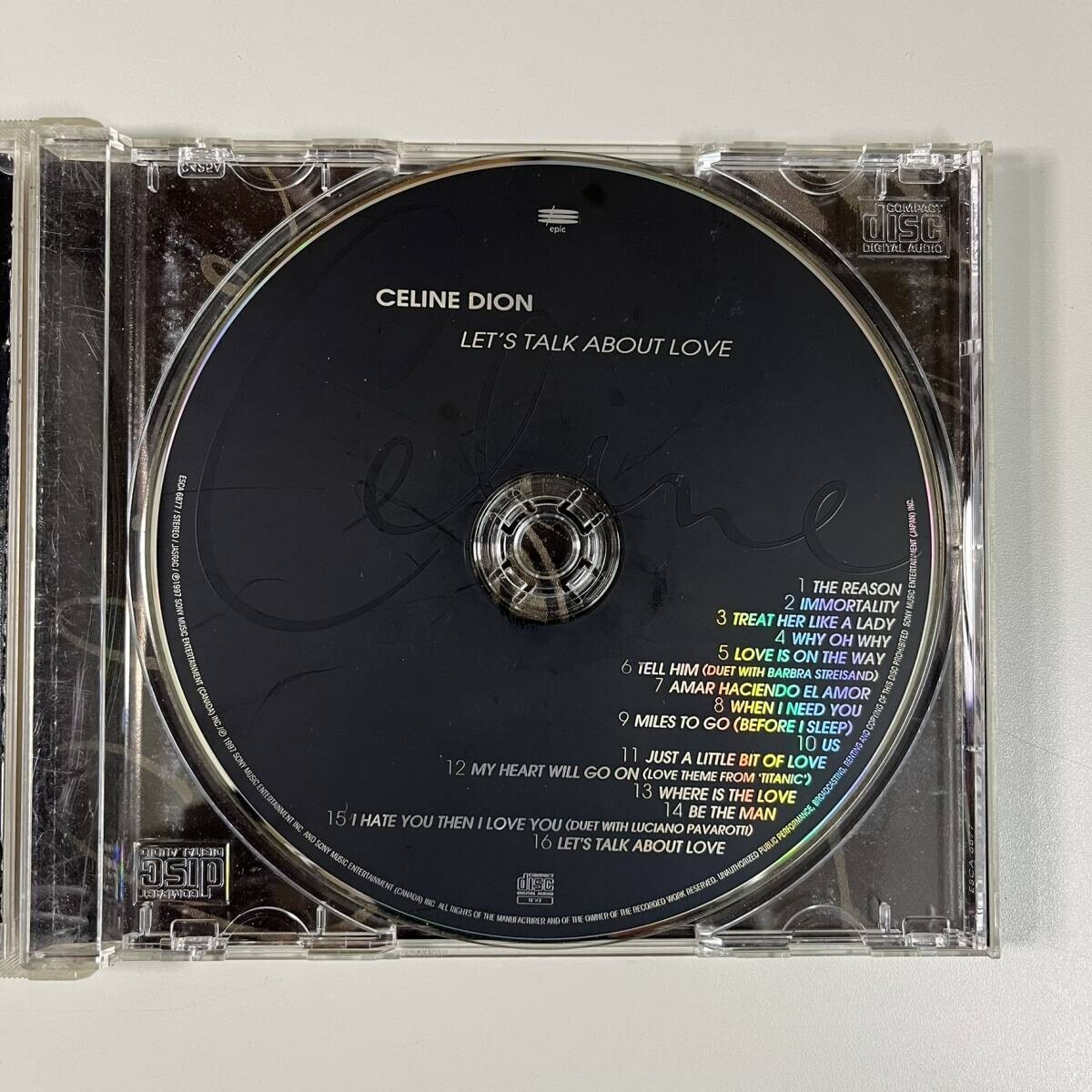 C8226 CELINE DION / LET'S TALK ABOUT LOVE