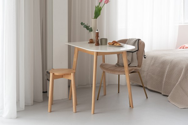 スツール 椅子 イス 木製 スタッキング可 積み重ね 天然木 ナチュラル シンプル おしゃれ 北欧 HOW-008NA_画像5