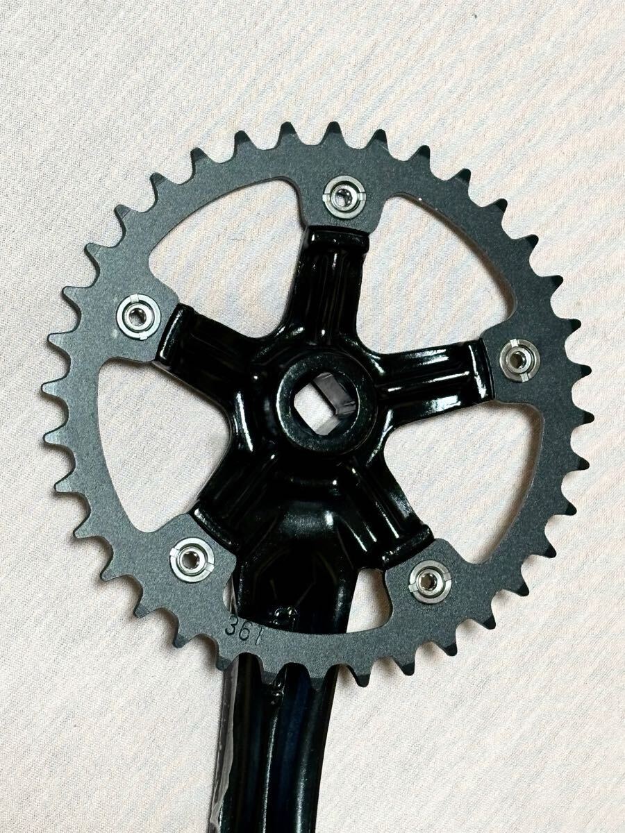 Driveline ドライブライン　シングルスピード・クランク　３６Ｔ　１７５ｍｍ　ブラック_画像4