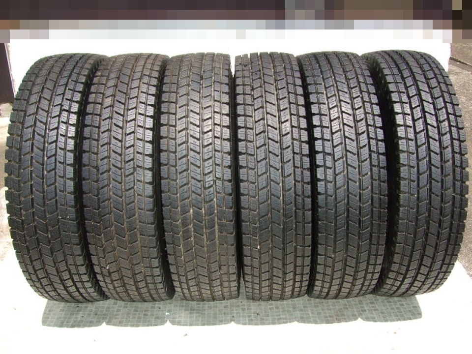 ヨコハマ SUPER STEEL SY397 8.25R16 14PR LT チューブタイプ スタッドレス 2023年製 バリ溝 6本セット 会社宛 送料無料G08_画像1
