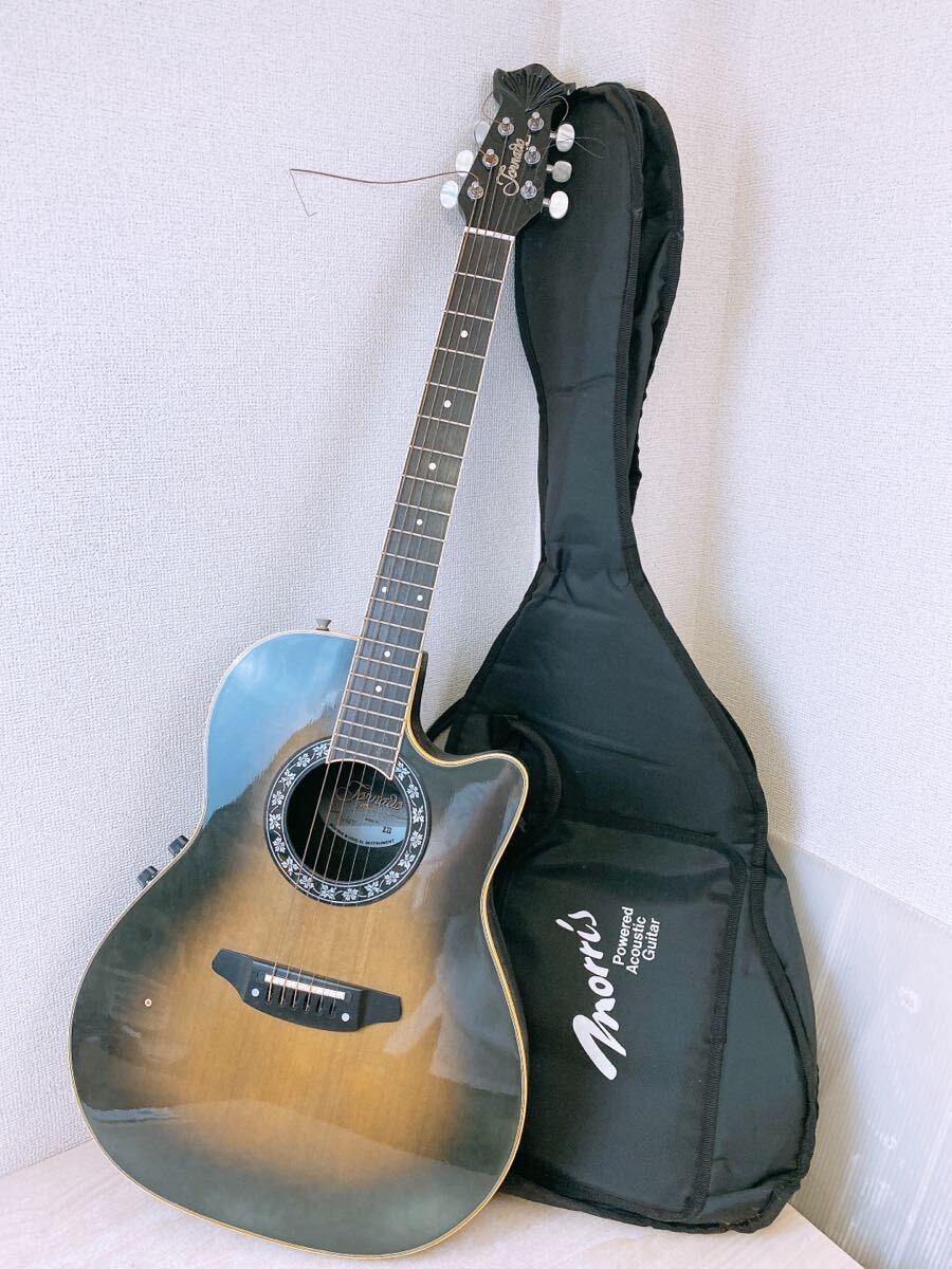 エレアコ Morris トルネード ZⅡ-EX ソフトケース付きギター モーリス 人気新品 Tornade モーリス Morris ZII ソフト エレアコ Z2