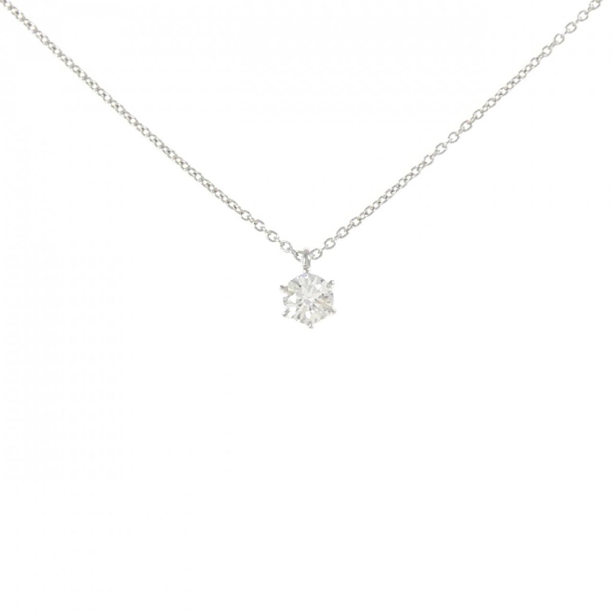 【リメイク】PT900/PT850 ダイヤモンド ネックレス 0.244CT F VS1 EXT_画像1