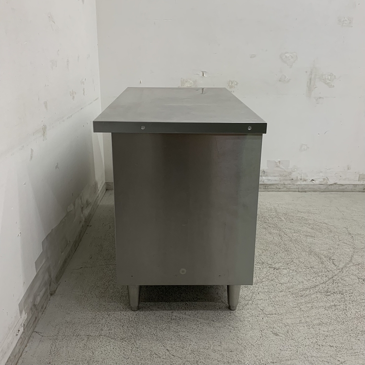 【中古】 A08834 調理台 マルゼン BH-126N ステンレス 扉付き作業台 W1200x D600ｘ H800mm【業務用】【厨房用】【車上渡し又は営業所止め】_画像3