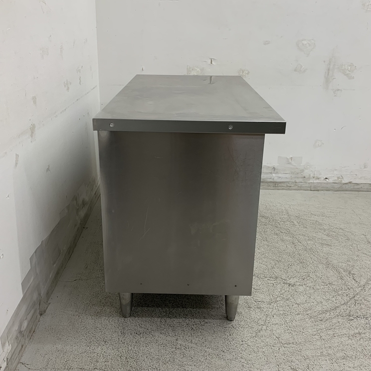 【中古】 A08834 調理台 マルゼン BH-126N ステンレス 扉付き作業台 W1200x D600ｘ H800mm【業務用】【厨房用】【車上渡し又は営業所止め】_画像5