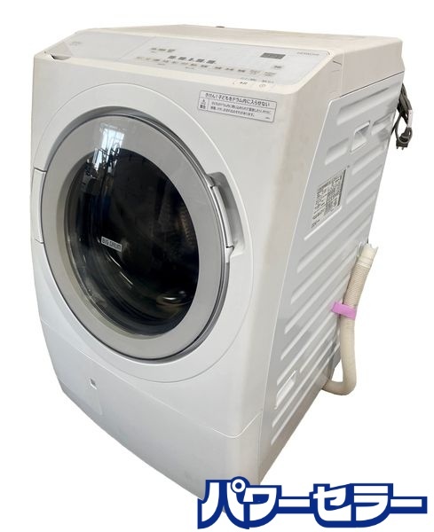 高年式!2023年製! 日立 HITACHI ドラム式洗濯乾燥機 BD-SX120HL(W) 洗濯12kg/乾燥6kg ビッグドラム 左開き 中古家電 店頭引取歓迎 yR9767_画像1