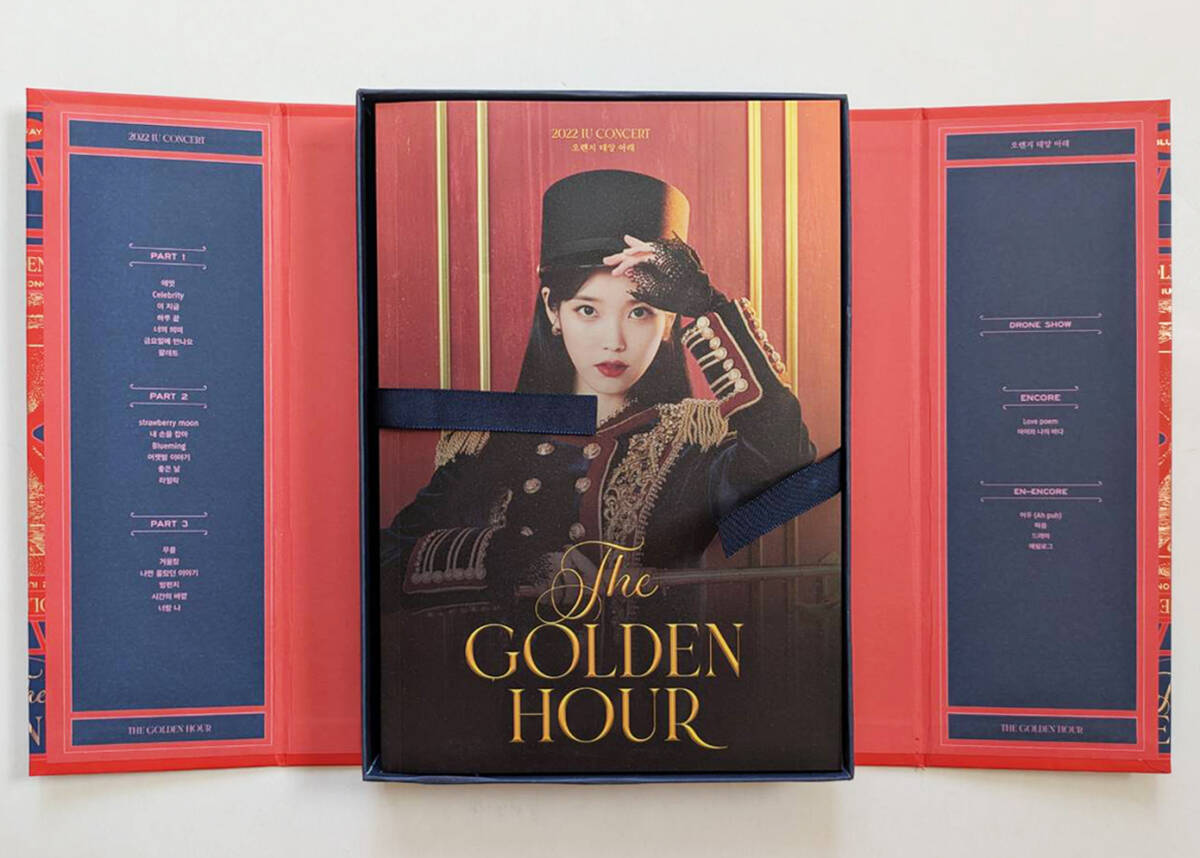 IU The Golden Hour Blu-ray ライブ ブルーレイ IU - [THE GOLDEN HOUR] (2022 IU Concert BLU-RAY