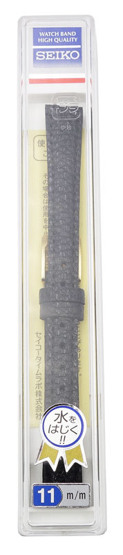 11mm DAD8R чёрный телячья кожа shrink Seiko частота наручные часы ремень хвост таблеток золотой цвет новый товар не использовался стандартный товар 