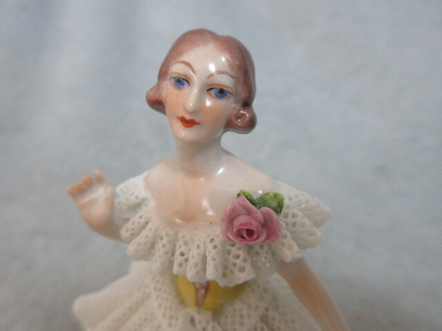 ●美品●Thuringian Porcelain●チューリンゲン ポーセリン レースドール●人形_画像3
