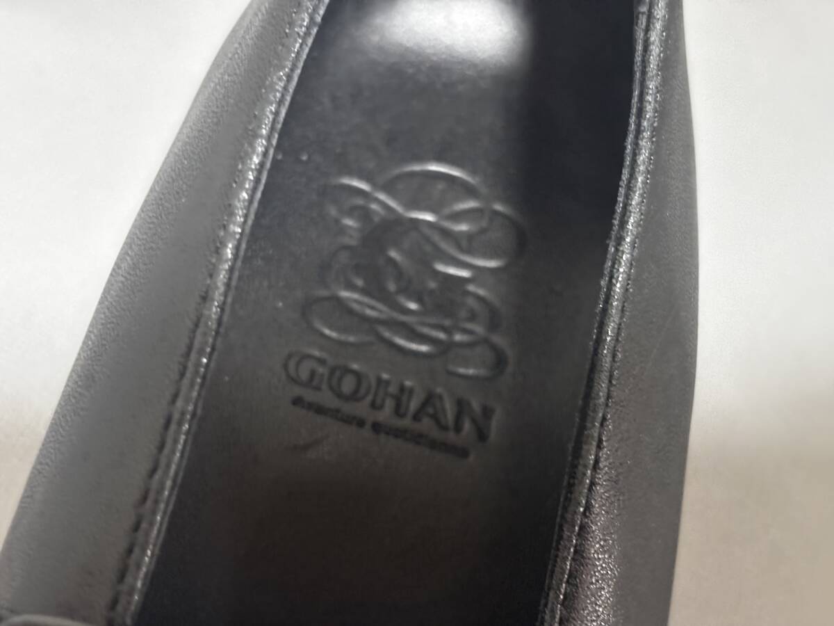 d4271◆美品◆ゴハン GOHANレディース2WAYパンプス37ブラック◆取り外し可能ストラップ付き_画像2