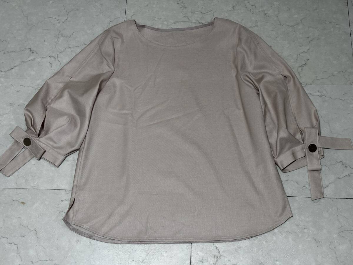 d4302◆美品◆VIVA PRESTO/ヴィヴァプレスト 　ブラウスFペールピンク_画像1