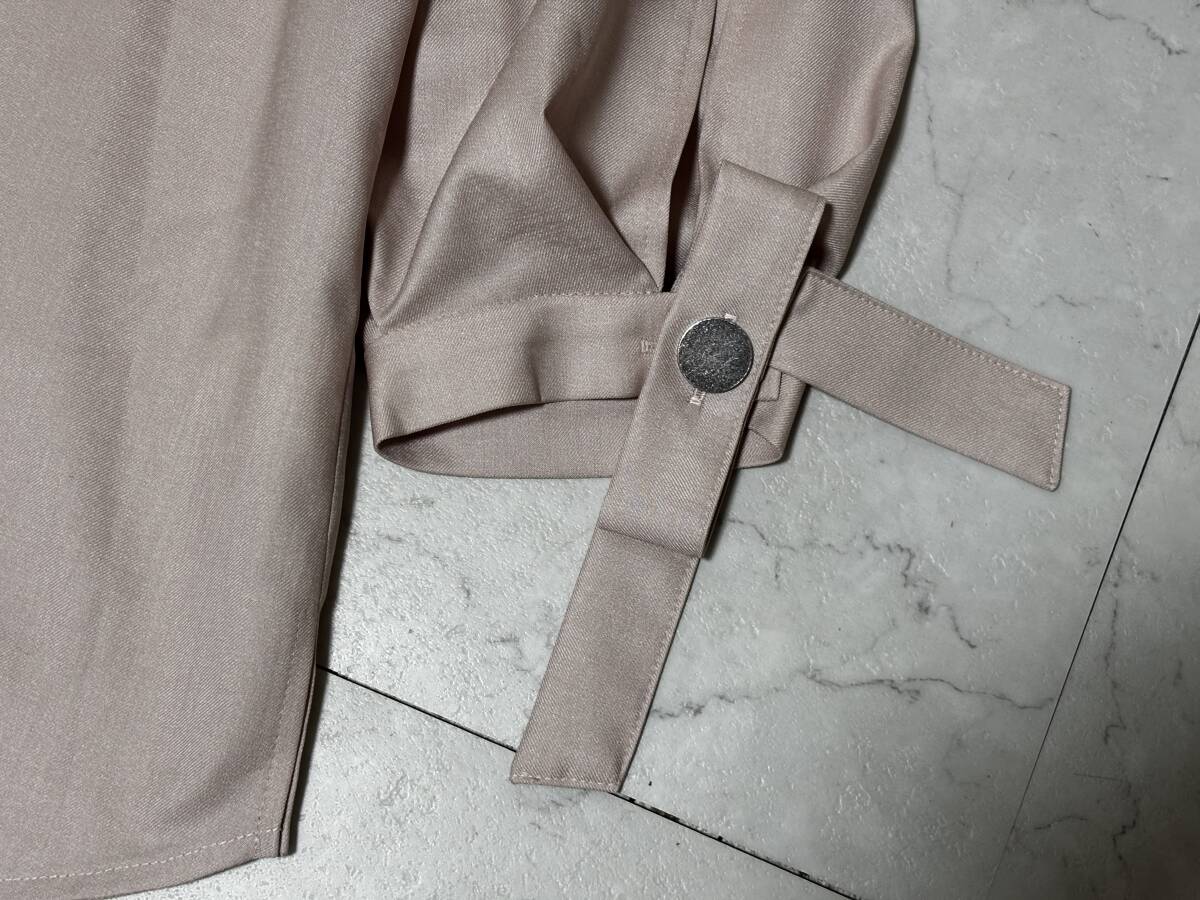 d4302◆美品◆VIVA PRESTO/ヴィヴァプレスト 　ブラウスFペールピンク_画像2