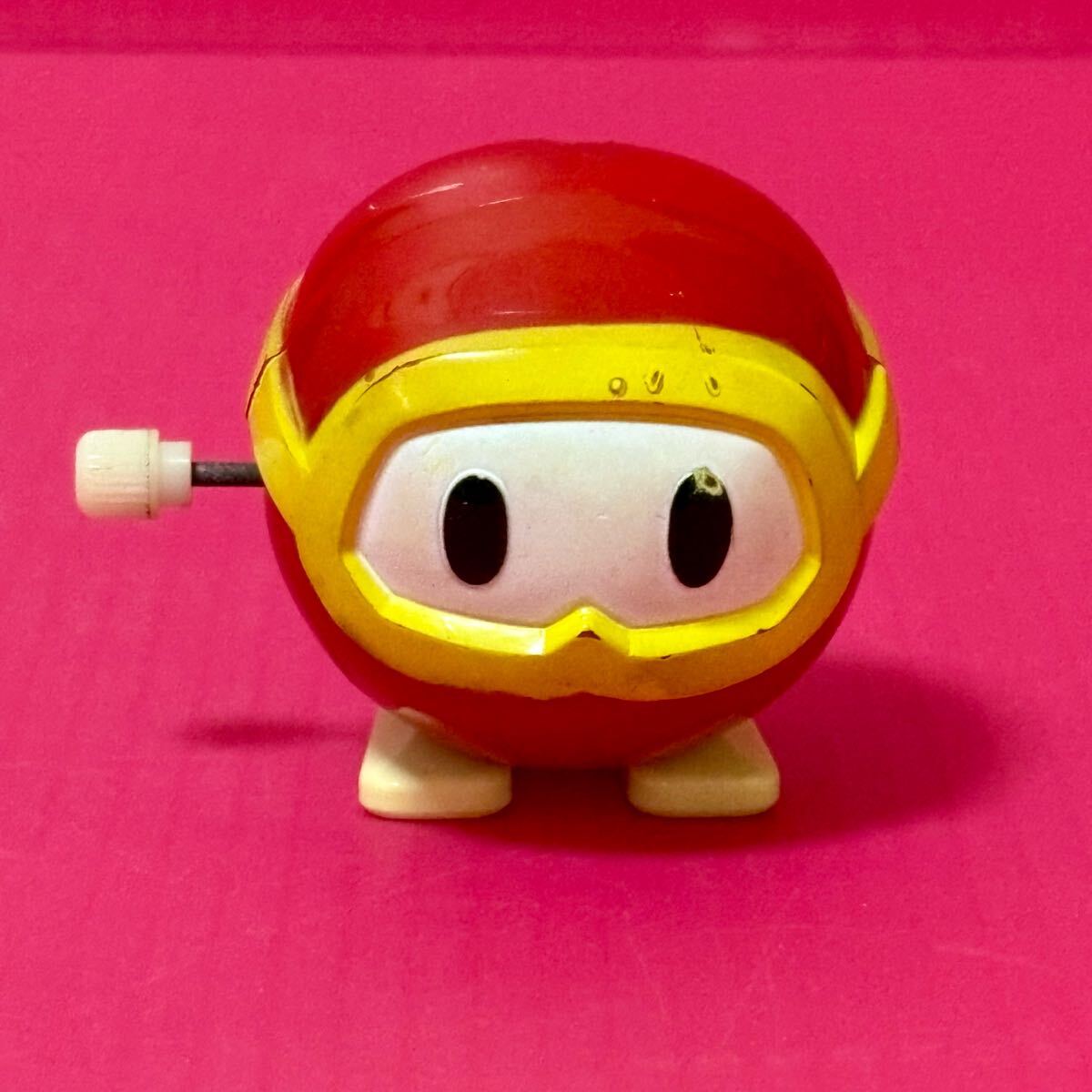 ゼンマイプーカ ナムコ ディグダグ 昭和レトロ 当時物 ファミコン 1982年 namco ディグダグ プーカ ねじ巻き人形 ぜんまい