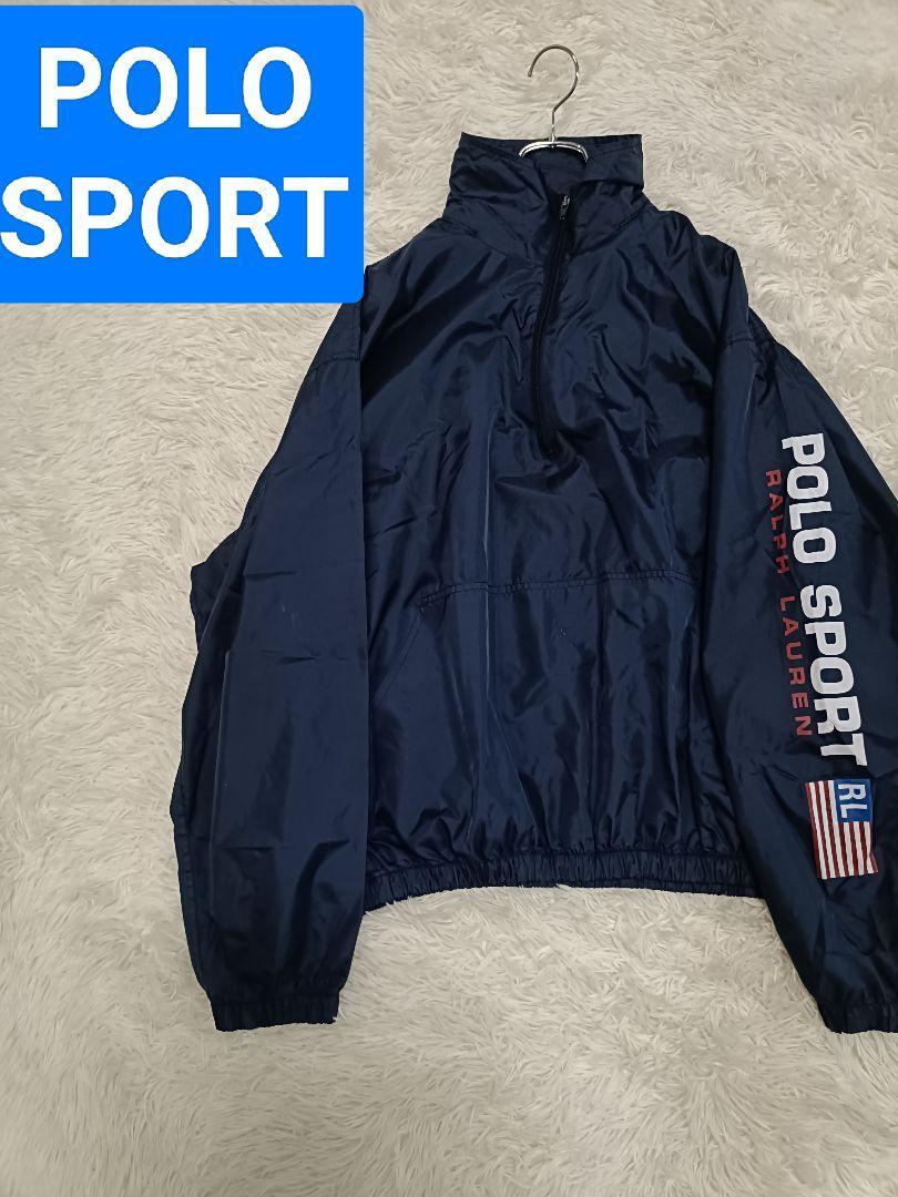 POLO SPORTS ポロスポーツ ナイロン アノラックパーカー 訳あり ポロスポーツ アノラック ナイロン ジャケット ポロラルフ