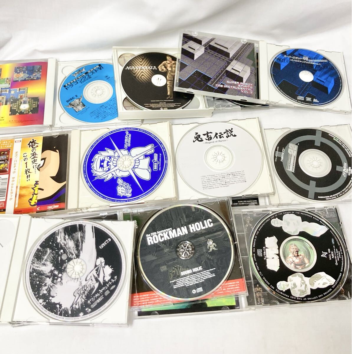 アニメ サウンドトラック CD セット E72615 サウンドトラック ゲーム音楽 CD まとめ売り 9枚セット