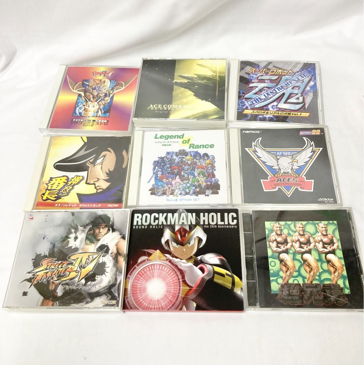 アニメ サウンドトラック CD セット E72615 サウンドトラック ゲーム音楽 CD まとめ売り 9枚セット