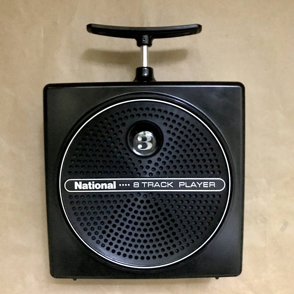 National 8トラックプレーヤー RQ-8 黒 ☆商品 ナショナル 8トラックプレーヤー エイト RQ-8 黒 音出し