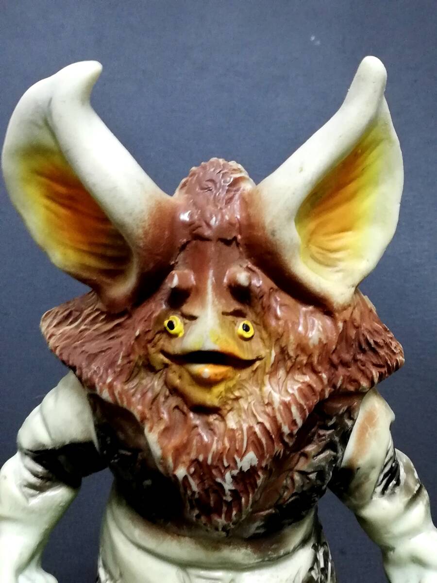 当時物 ブルマァク イカルス星人 ソフビ ウルトラセブン 怪獣 マルサン 1967年当時ものマルサン「イカルス星人1期」☆ブルマァク
