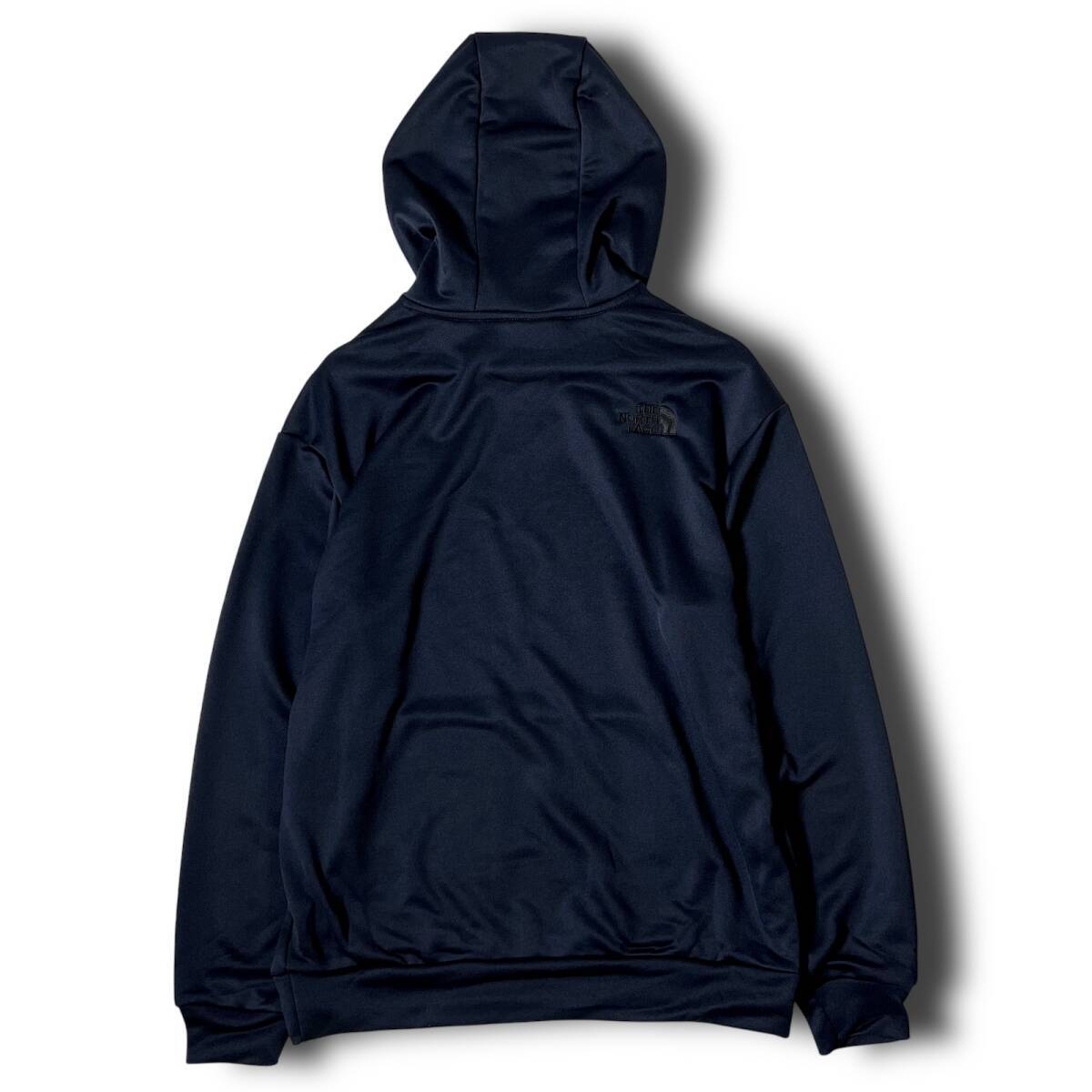 新品 THE NORTH FACE ノースフェイス ジャージ素材 速干抗菌 ストレッチ パーカー フーディ プルオーバー XL 春秋 通年使用可 ◆B7968