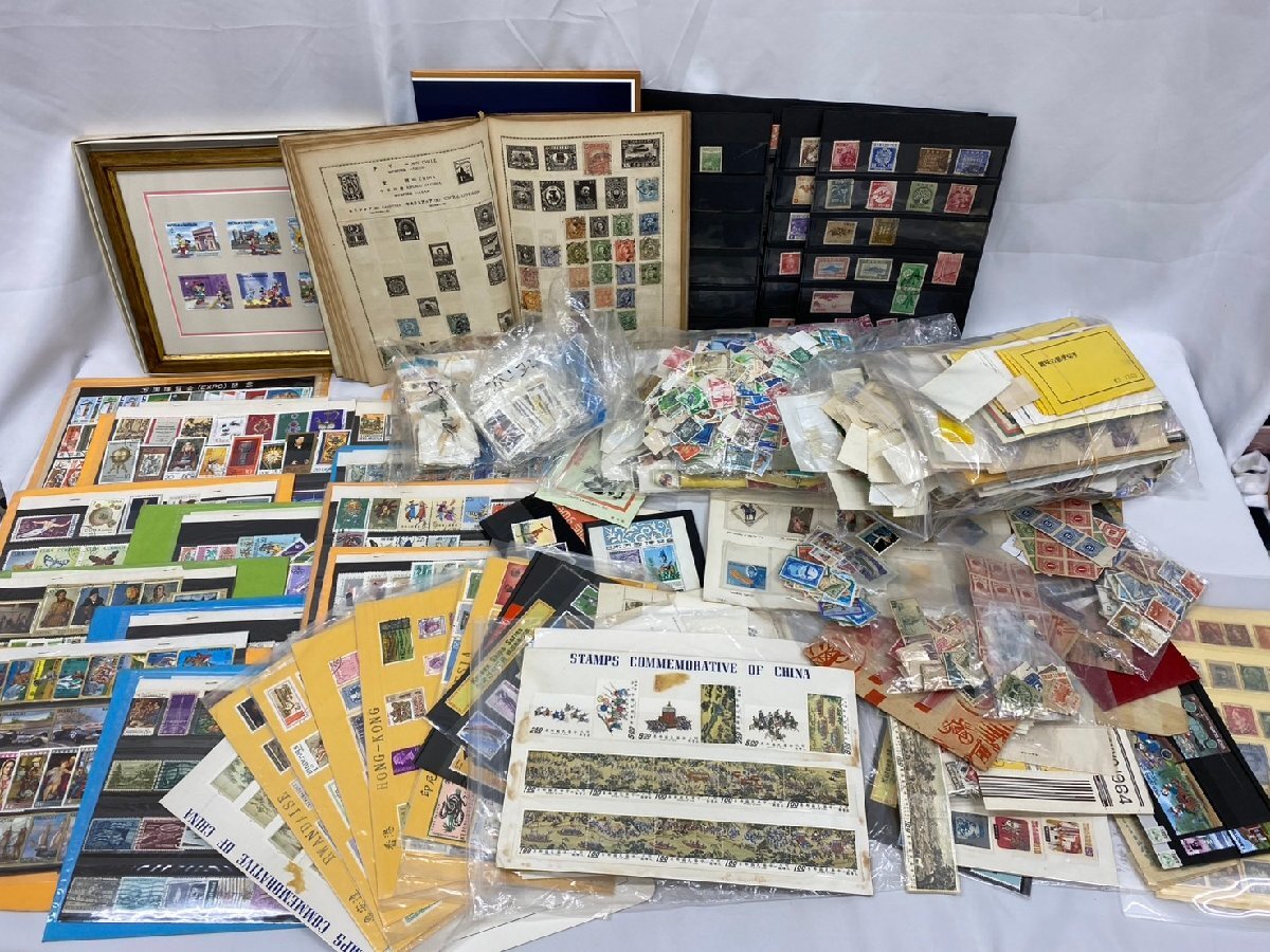 日本切手 海外切手 未使用 使用済み 大量おまとめ 見返り美人