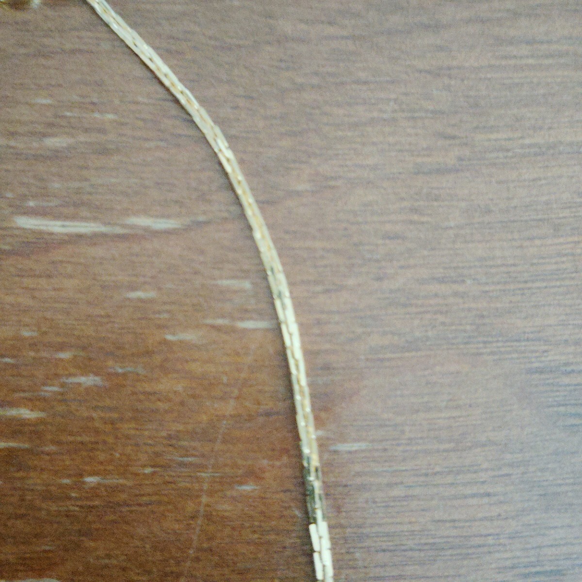 送料無料　ネックレス チェーン　約40センチ　40cm ゴールドカラー　金色 _画像3