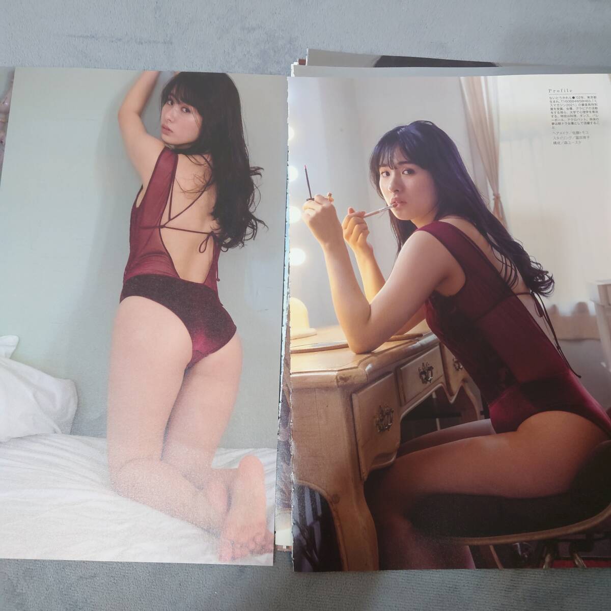 内藤花恋　切り抜き　17ページ 旬撮girl_画像5