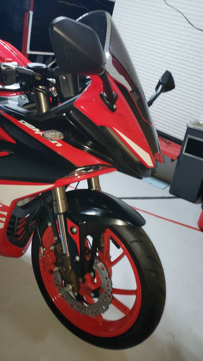 * сильно сниженная цена *GPX Demon GR200R пробег 2225 kilo one владелец полный оригинальный заем возможно 