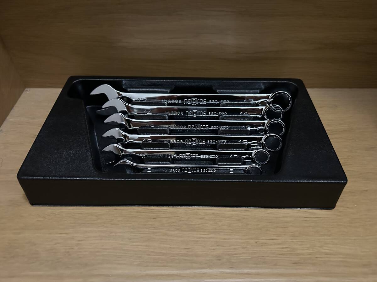 KTC nepros ネプロス NTMS206 コンビネーションレンチ(６本組) 未使用品_画像3