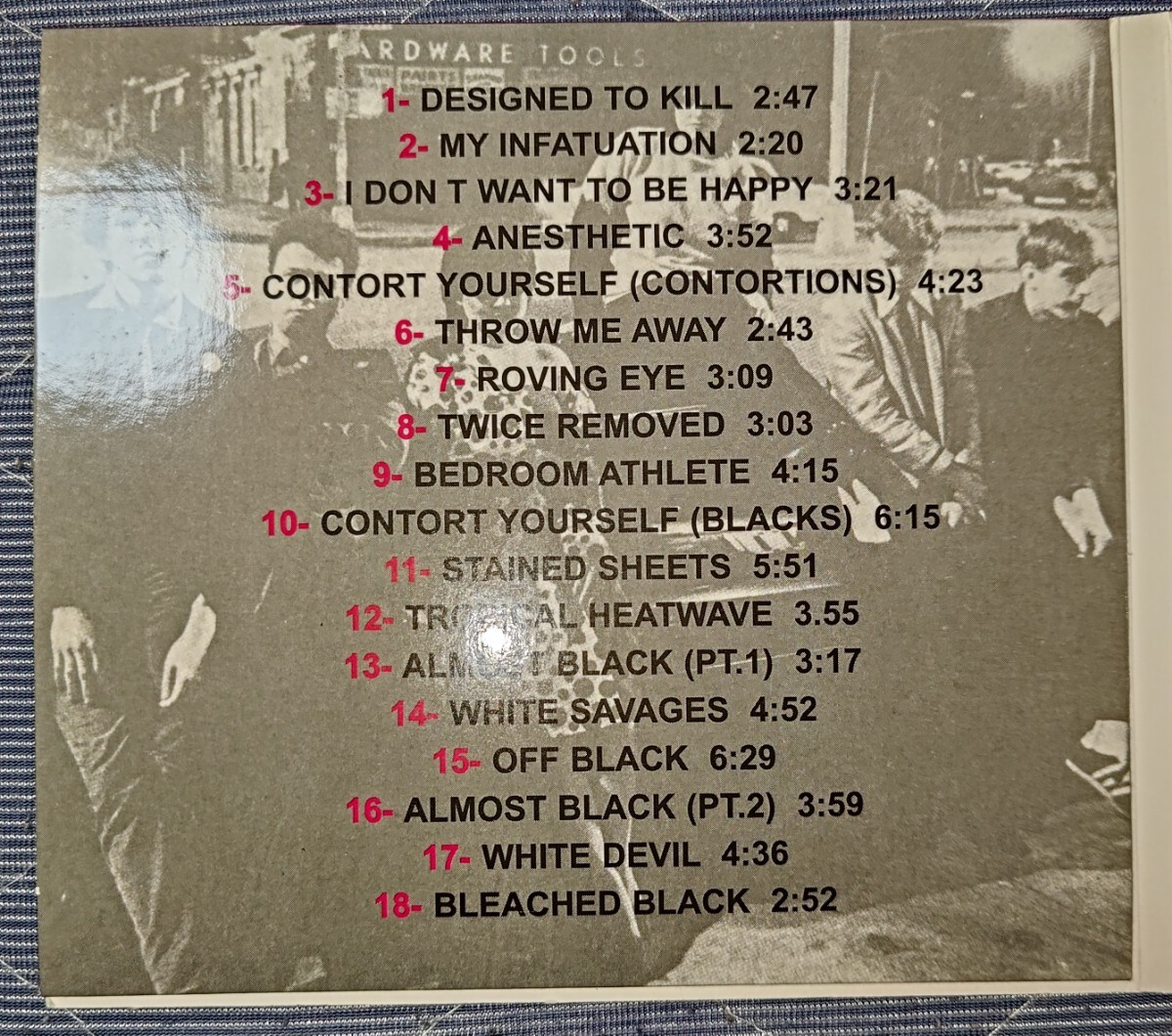 JAMES CHANCE AND THE CONTORTIONS BUY WHITE & THE BLACKS OFF WHITE 廃盤輸入盤中古CD ジェームス・チャンス コントーションズMRCD230_画像4