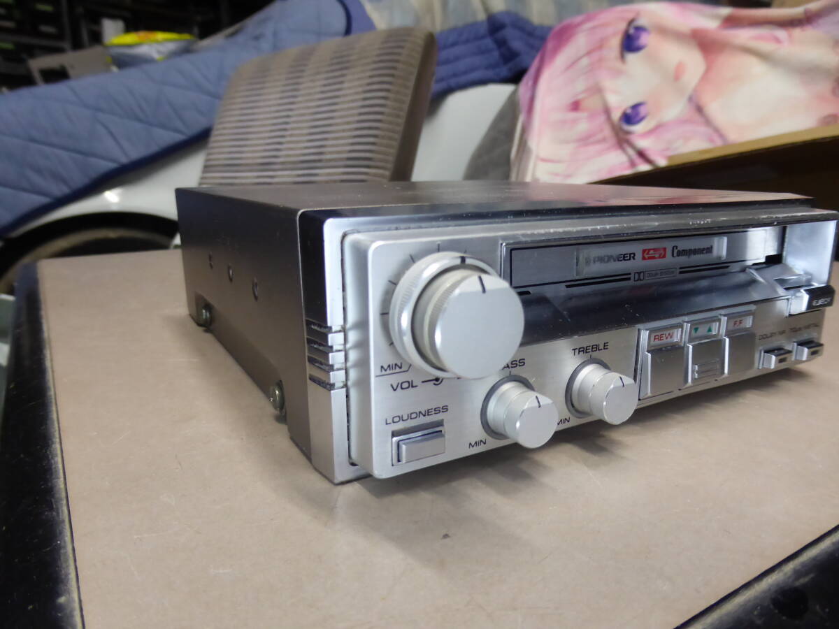 パイオニアPIONEERロンサム・カーボーイ・KP-88G・修理済み！ パイオニア ロンサムカーボーイ GM-004 カーステレオ パイオニア