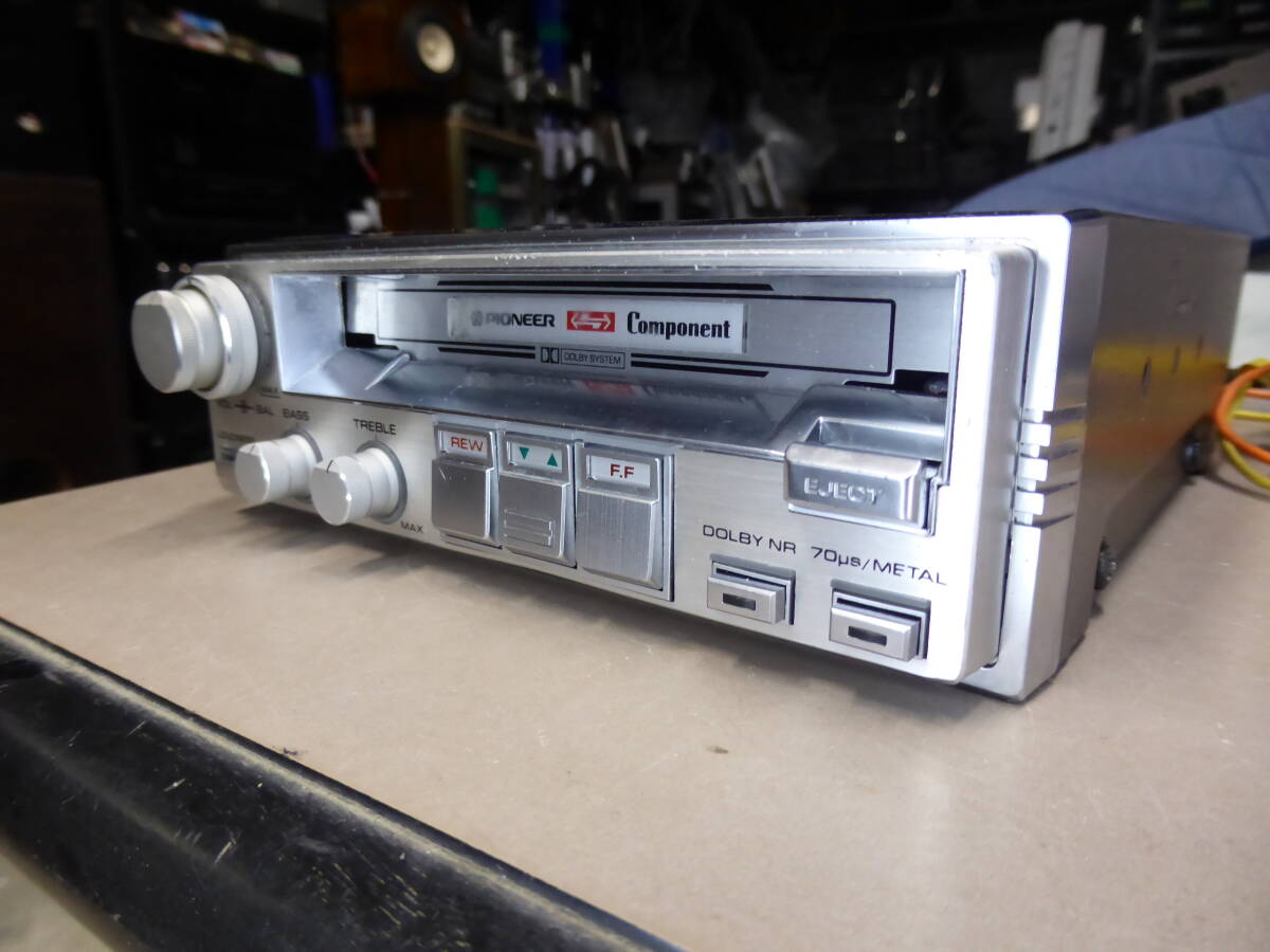 パイオニアPIONEERロンサム・カーボーイ・KP-88G・修理済み！ パイオニア ロンサムカーボーイ GM-004 カーステレオ パイオニア