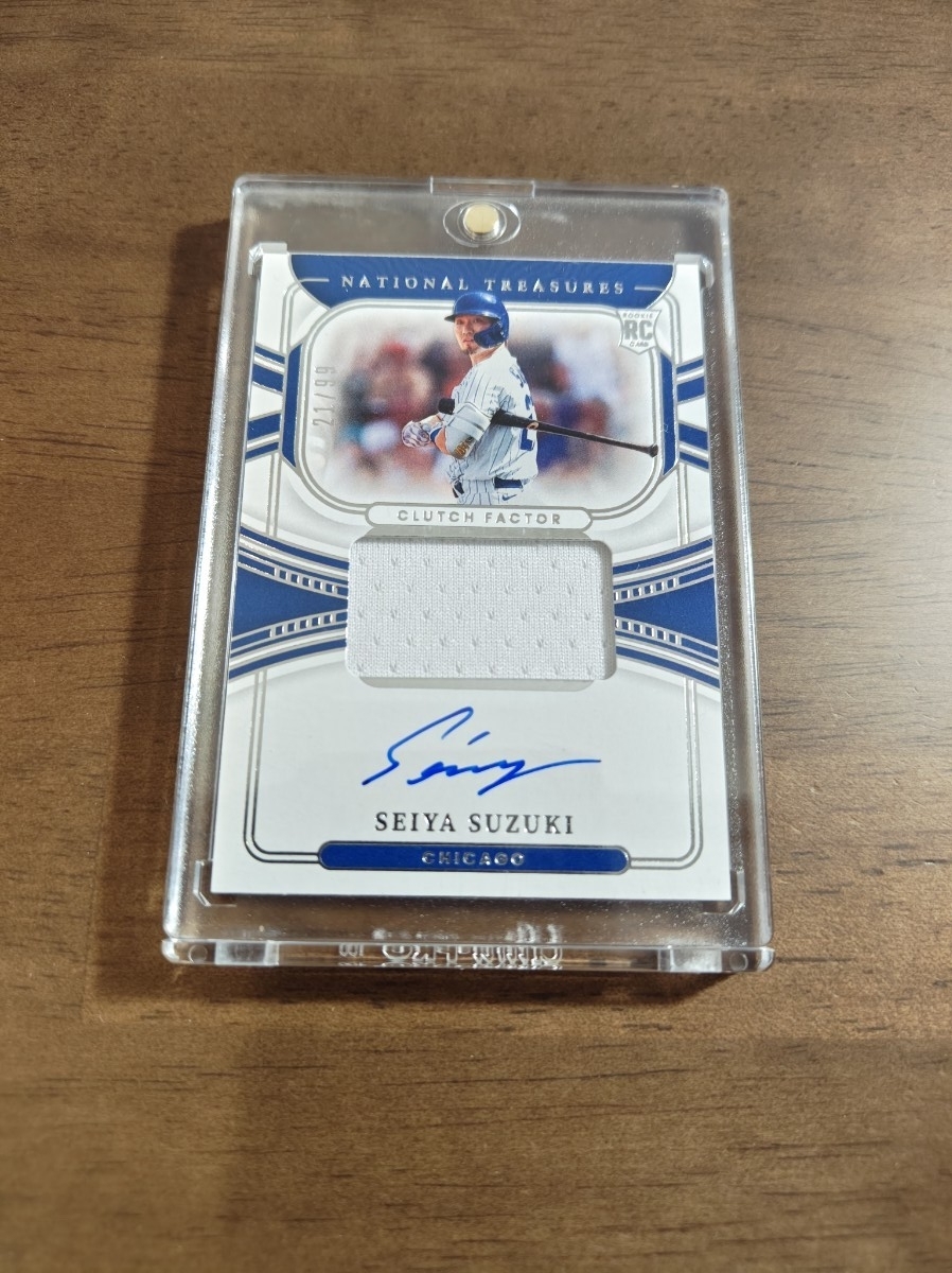 Panini2022 シカゴ・カブス鈴木誠也選手ルーキー直筆サインカード topps2024 シカゴ・カブス今永昇太選手 ルーキー直筆サイン