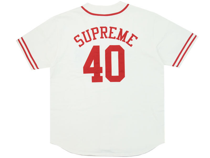 40 Acres Twill Baseball Jersey (Natural) 25ss