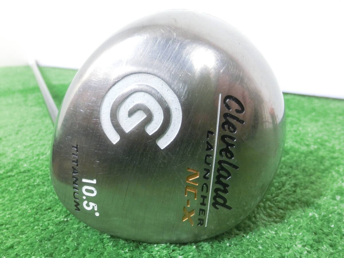 !Cleveland Cleveland LAUNCHER NC-X 1W Driver 10.5° / оригинальный вал Fujikura FLEX-R G9783!