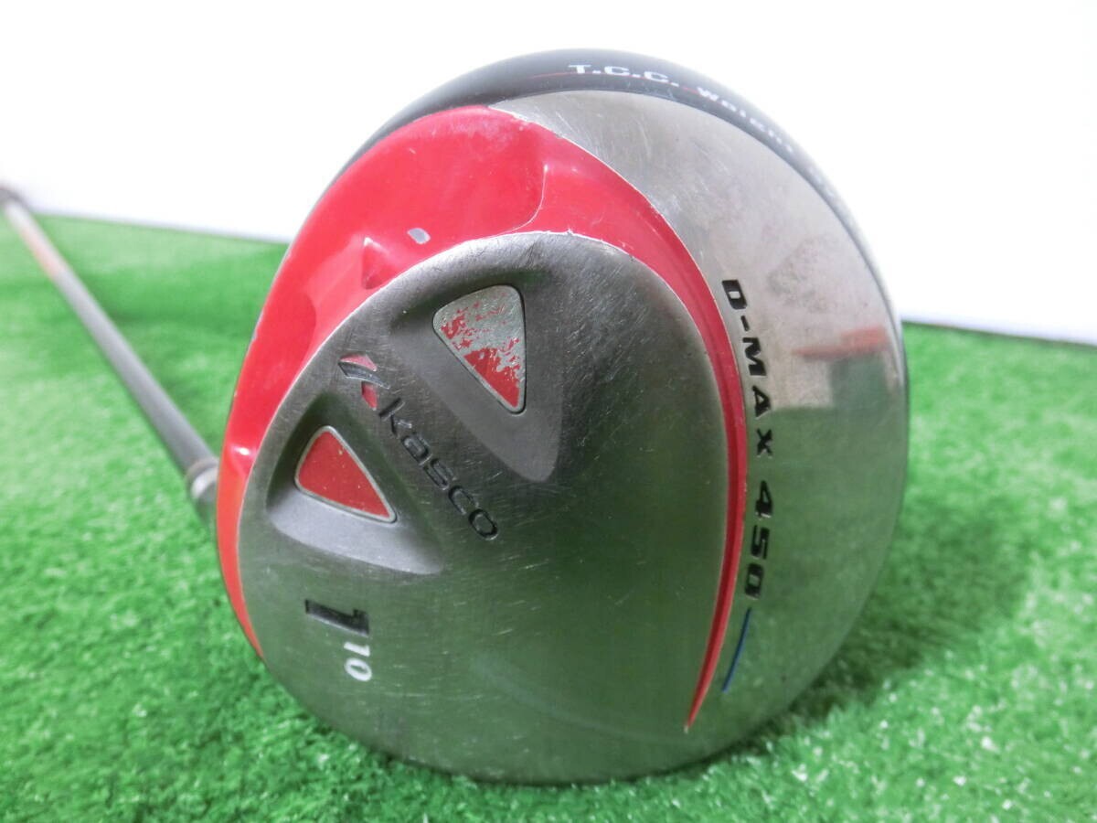 !Kasco Kasco D-MAX 450 1W Driver 10° / оригинальный вал ELASTER FLEX-SR G9788!