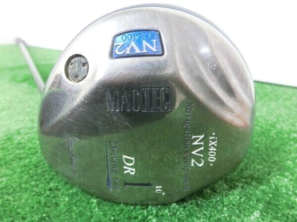 ?MacGregor マグレガー MACTEC NV2 iX400 1W ドライバー 10° /純正 シャフト FLEX-S G4769?