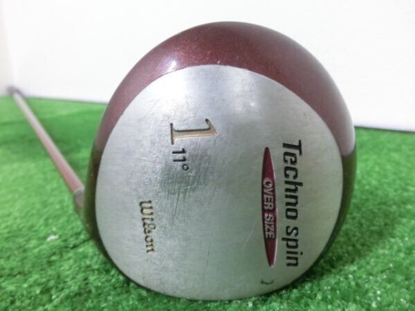  супер-скидка!Wilson Wilson Techno spin 1W Driver 11° / оригинальный вал FLEX-R G5454!