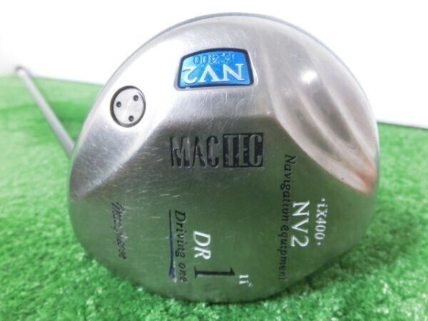 激安?MacGregor マグレガー MACTEC NV2 iX400 1W ドライバー 11° /純正 シャフト TRIPLE ACTION FLEX-SR G7933?
