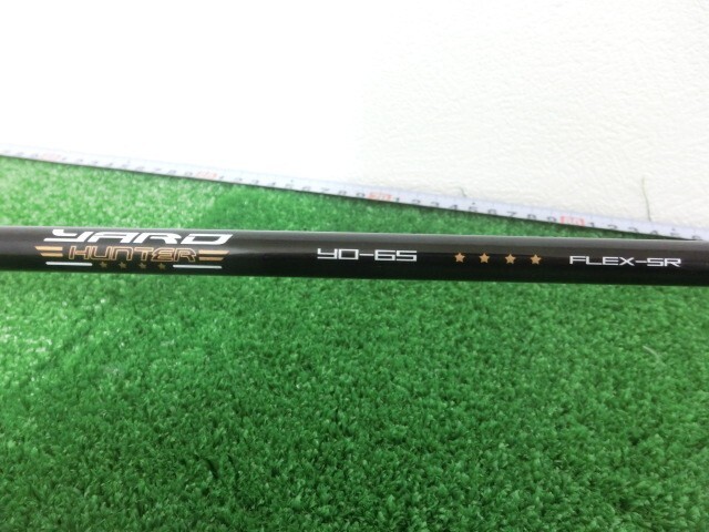 ♪YARD HUNTER ヤードハンター YHS-W01 1W ドライバー ?° /純正 シャフト YO-65 FLEX-SR G6978♪_画像6